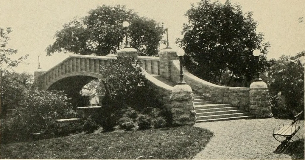 An illustration from Modern city planning and maintenance, 1914, leaf 427