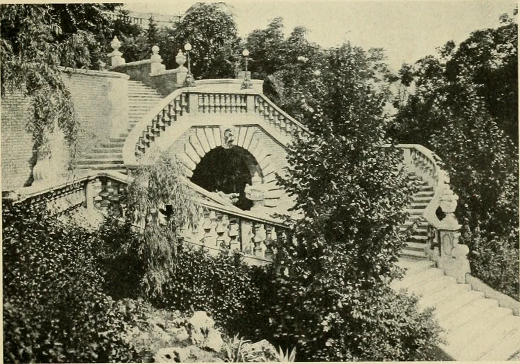 An illustration from Modern city planning and maintenance, 1914, leaf 438