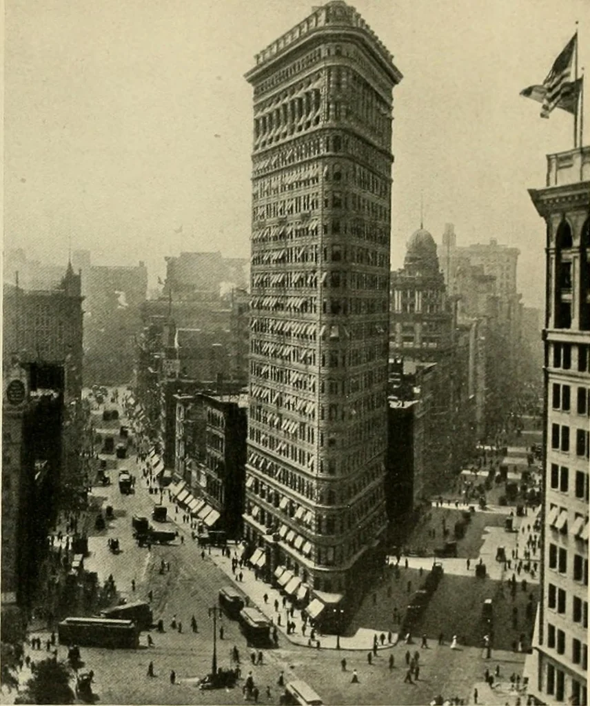 An illustration from Modern city planning and maintenance, 1914, leaf 84