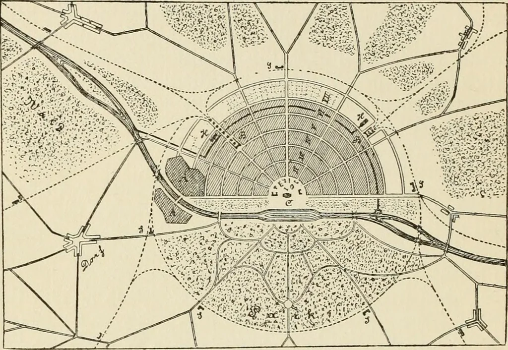 An illustration from Modern city planning and maintenance, 1914, leaf 87