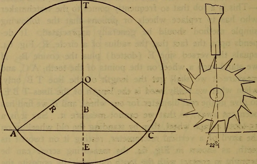 An illustration from The modern clock; a study of time keeping mechanism; its construction, regulation, and repair, 1905, leaf 199
