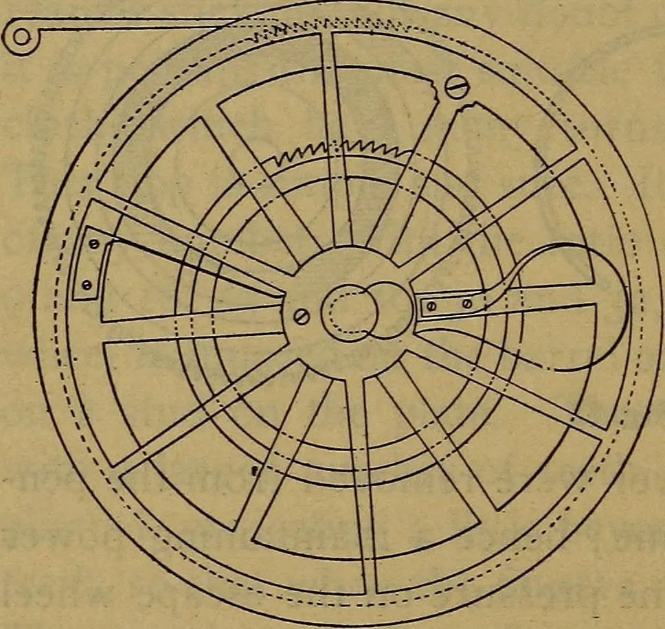 An illustration from The modern clock; a study of time keeping mechanism; its construction, regulation, and repair, 1905, leaf 289