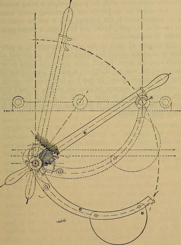 An illustration from The modern clock; a study of time keeping mechanism; its construction, regulation, and repair, 1905, leaf 294
