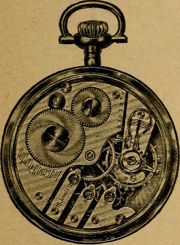An illustration from The modern clock; a study of time keeping mechanism; its construction, regulation, and repair, 1905, leaf 512