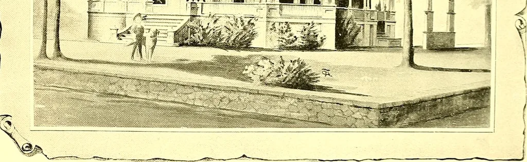 An illustration from Modern dwellings : a book of practical designs and plans for those who wish to build or beautify their homes, 1901, leaf 14
