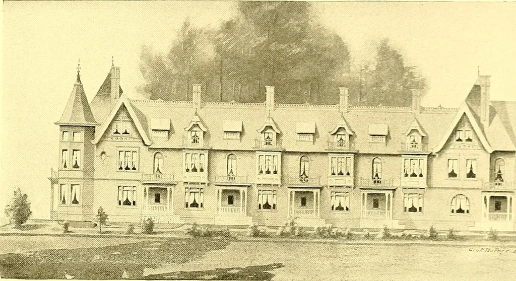 An illustration from Modern dwellings : a book of practical designs and plans for those who wish to build or beautify their homes, 1901, leaf 86