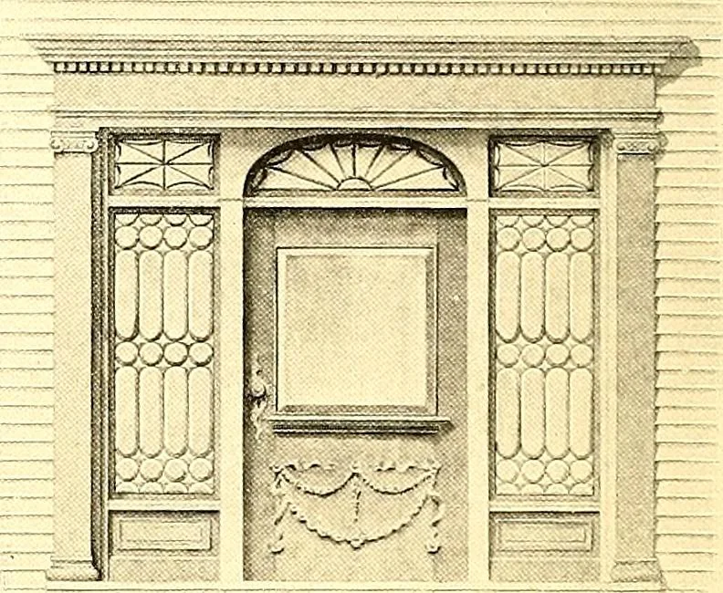 An illustration from Modern dwellings : a book of practical designs and plans for those who wish to build or beautify their homes, 1901, leaf 87