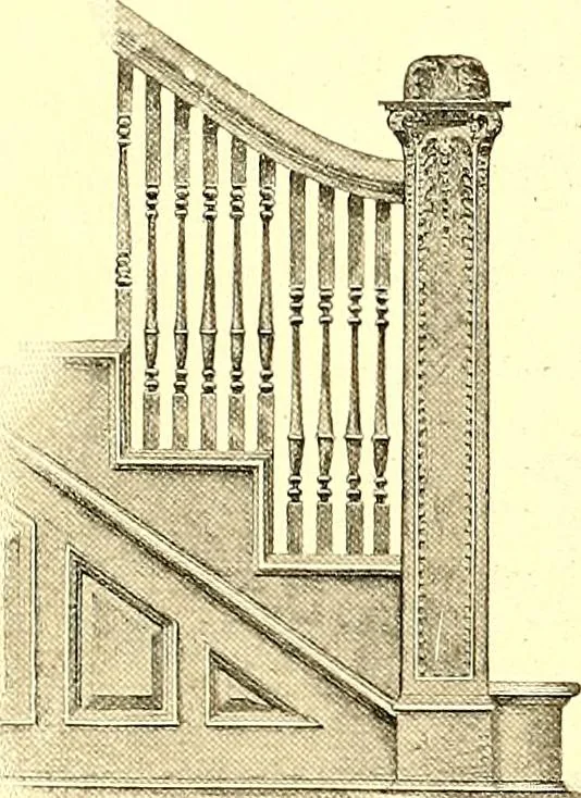 An illustration from Modern dwellings : a book of practical designs and plans for those who wish to build or beautify their homes, 1901, leaf 89