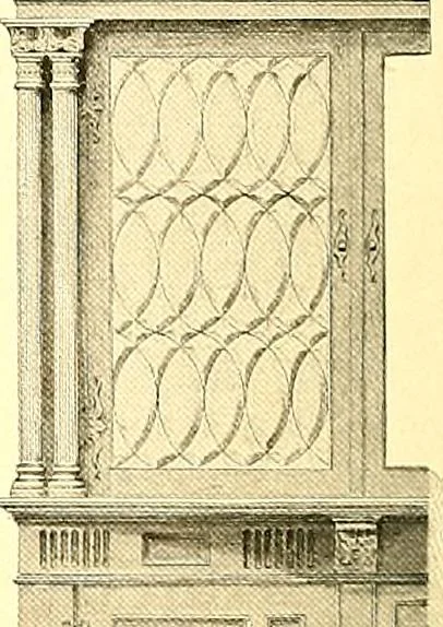 An illustration from Modern dwellings : a book of practical designs and plans for those who wish to build or beautify their homes, 1901, leaf 89