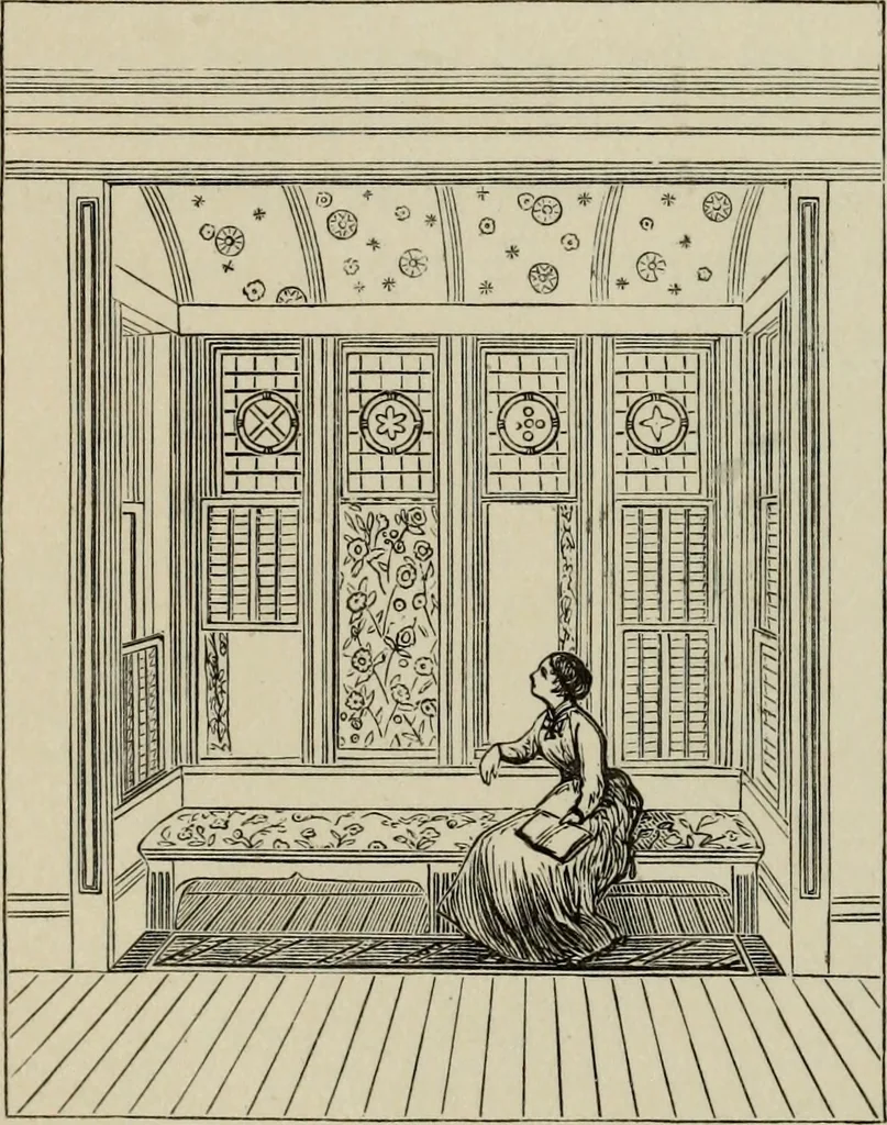 An illustration from Modern dwellings in town and country adapted to American wants and climate with a treatise on furniture and decoration, 1878, leaf 127