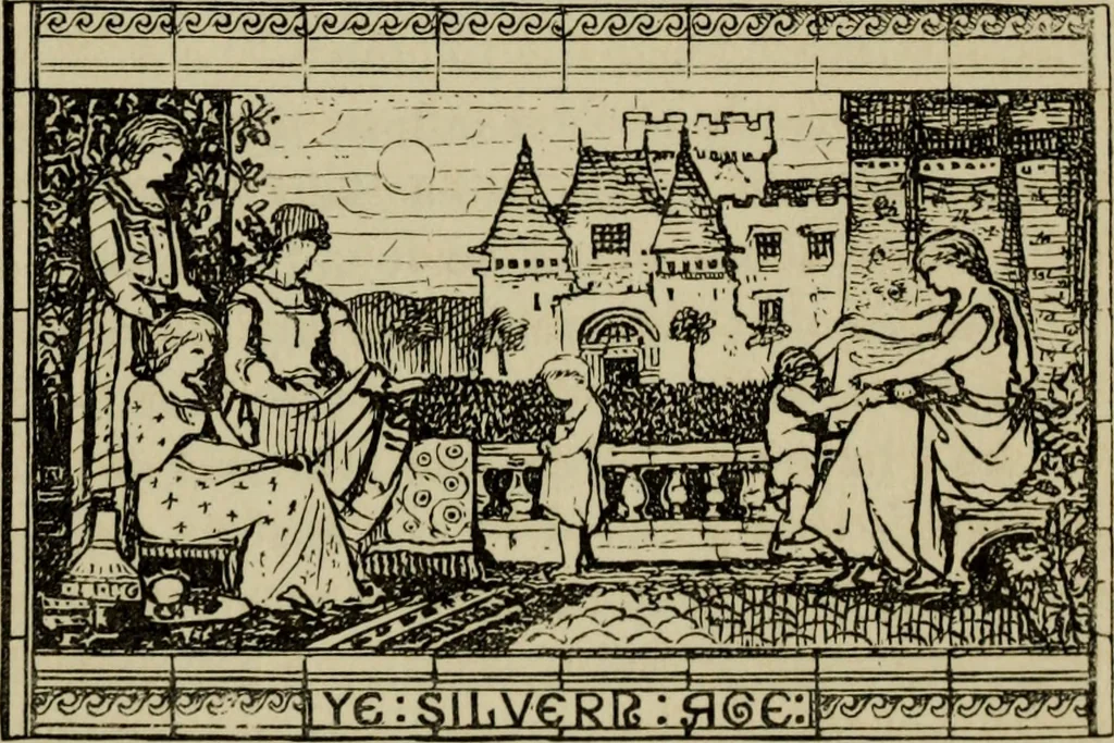 An illustration from Modern dwellings in town and country adapted to American wants and climate with a treatise on furniture and decoration, 1878, leaf 166