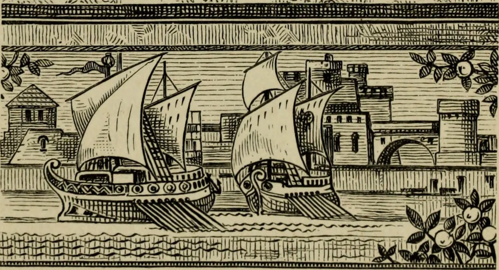 An illustration from Modern dwellings in town and country adapted to American wants and climate with a treatise on furniture and decoration, 1878, leaf 174
