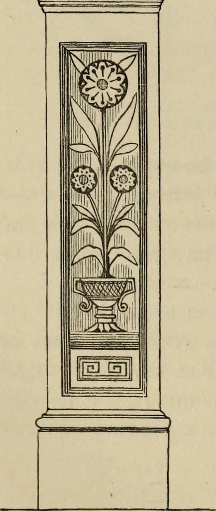 An illustration from Modern dwellings in town and country adapted to American wants and climate with a treatise on furniture and decoration, 1878, leaf 191
