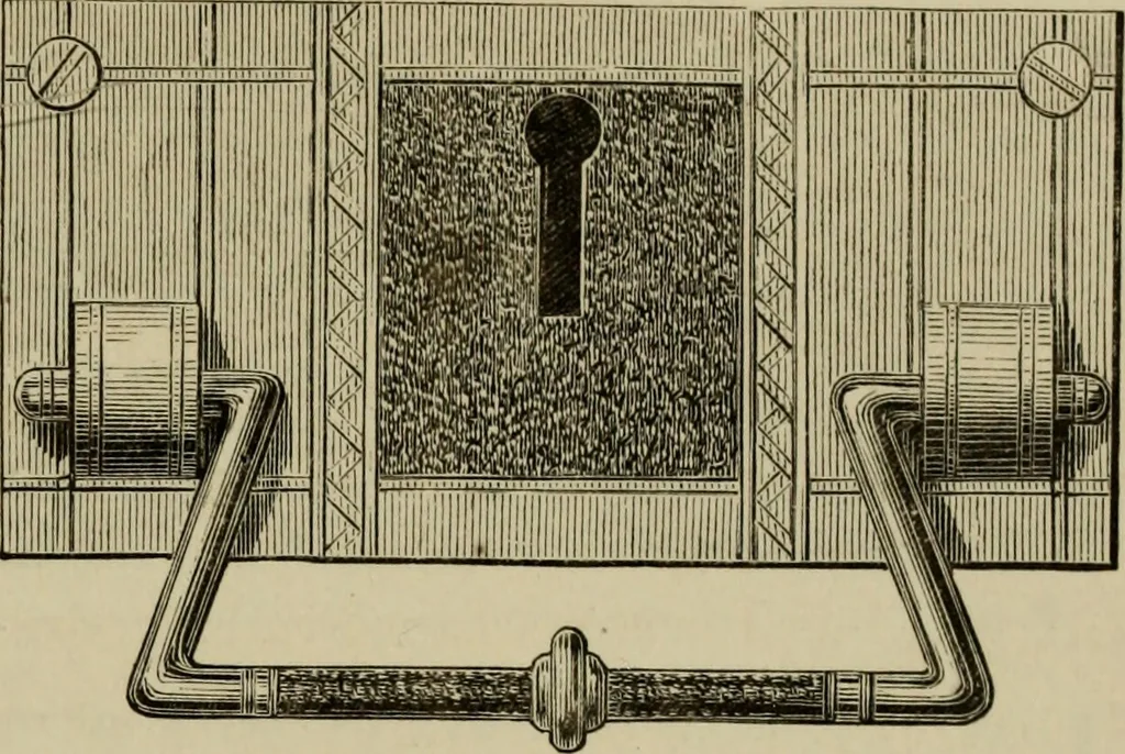 An illustration from Modern dwellings in town and country adapted to American wants and climate with a treatise on furniture and decoration, 1878, leaf 214