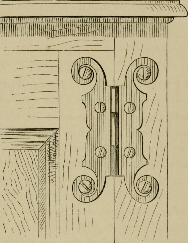An illustration from Modern dwellings in town and country adapted to American wants and climate with a treatise on furniture and decoration, 1878, leaf 216
