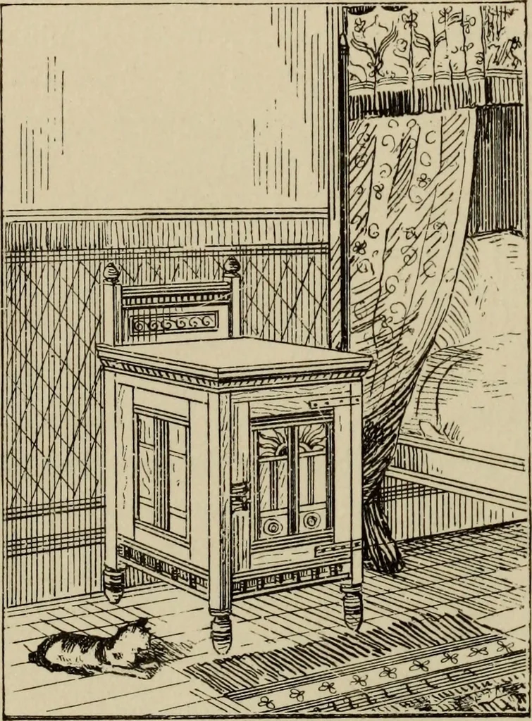 An illustration from Modern dwellings in town and country adapted to American wants and climate with a treatise on furniture and decoration, 1878, leaf 223
