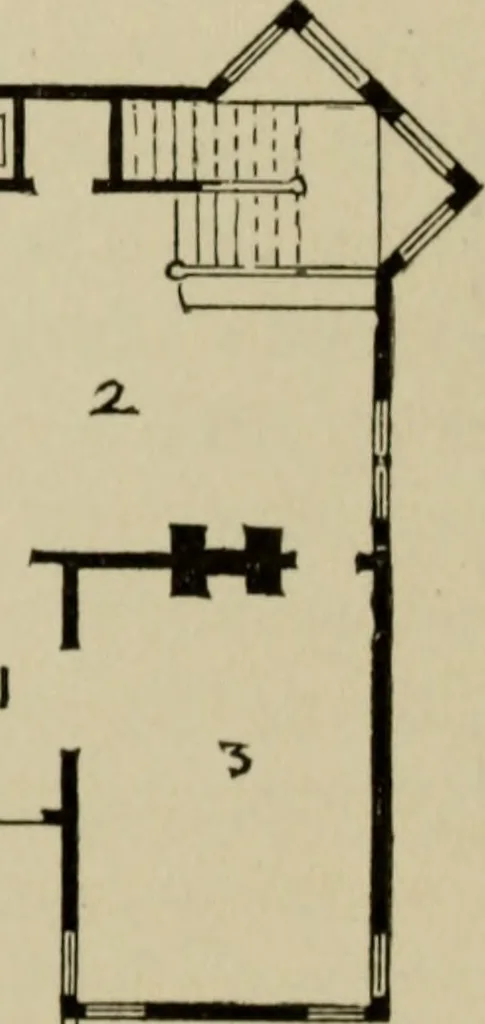 An illustration from Modern dwellings in town and country adapted to American wants and climate with a treatise on furniture and decoration, 1878, leaf 74