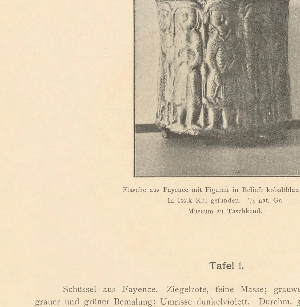An illustration from Moderne Keramik von Centralasien : 15 Tafeln nebst Text, 1897, leaf 18
