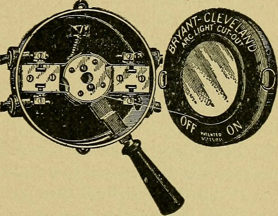 An illustration from Modern electrical construction; a reliable, practical guide for the beginner in electrical construction, showing the latest approved methods of installing work of all kinds according to the safety rules of the National board of fire underwriters, 1905, leaf 112