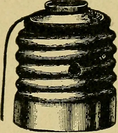 An illustration from Modern electrical construction; a reliable, practical guide for the beginner in electrical construction, showing the latest approved methods of installing work of all kinds according to the safety rules of the National board of fire underwriters, 1905, leaf 228