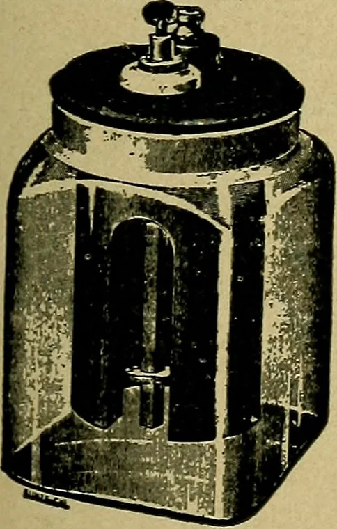 An illustration from Modern electrical construction; a reliable, practical guide for the beginner in electrical construction, showing the latest approved methods of installing work of all kinds according to the safety rules of the National board of fire underwriters, 1905, leaf 30