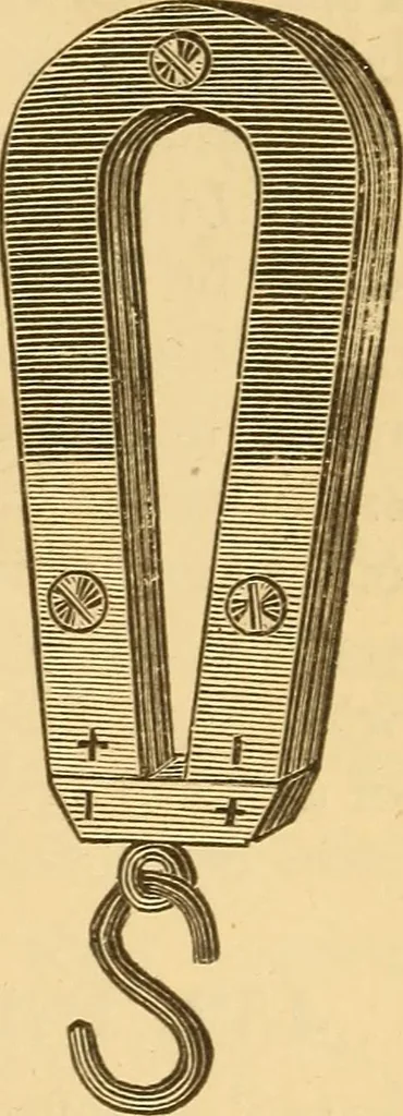 An illustration from Modern electricity and magnetism, theoretically and practically considered, 1885, leaf 156