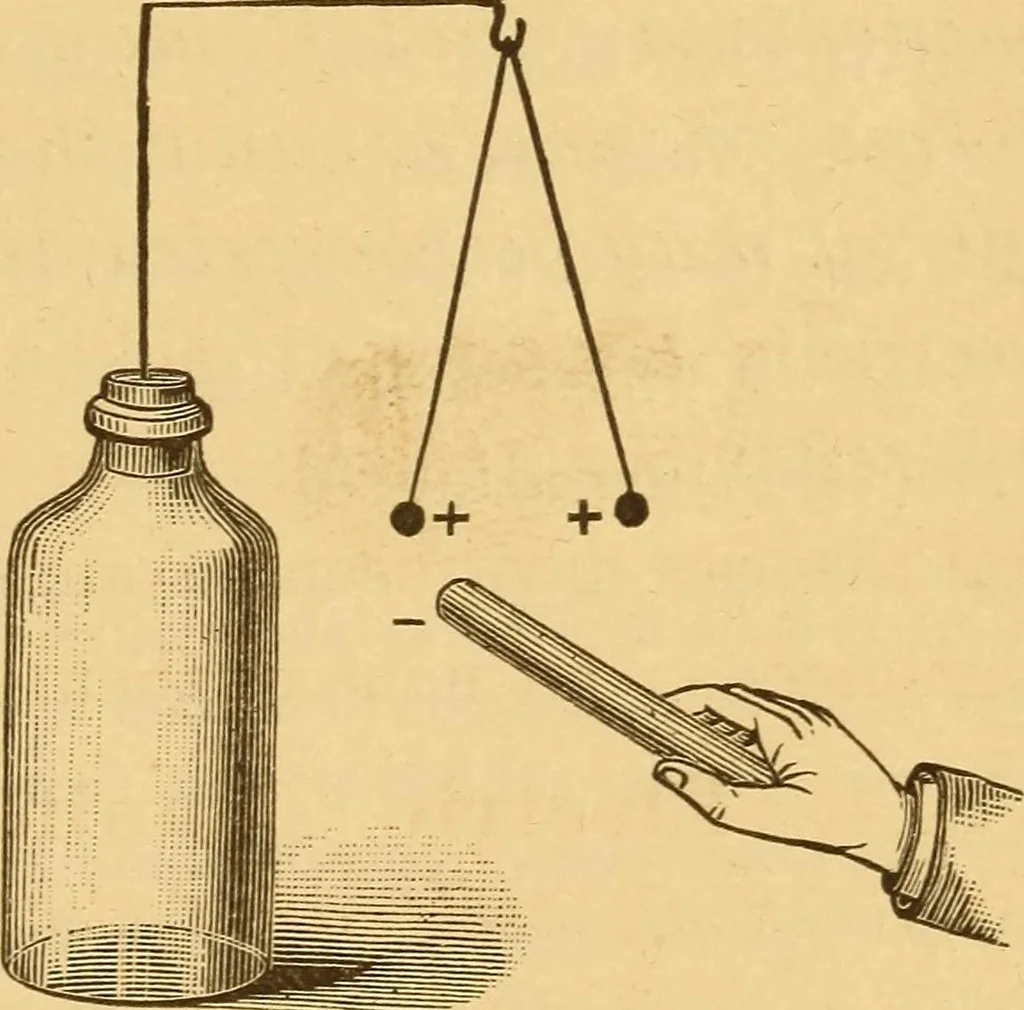 An illustration from Modern electricity and magnetism, theoretically and practically considered, 1885, leaf 24