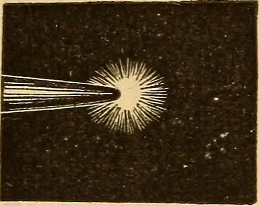 An illustration from Modern electricity and magnetism, theoretically and practically considered, 1885, leaf 65