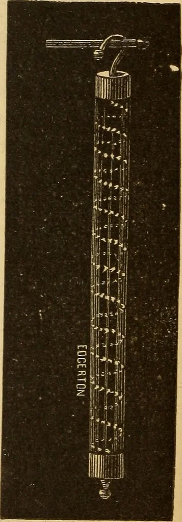 An illustration from Modern electricity and magnetism, theoretically and practically considered, 1885, leaf 79