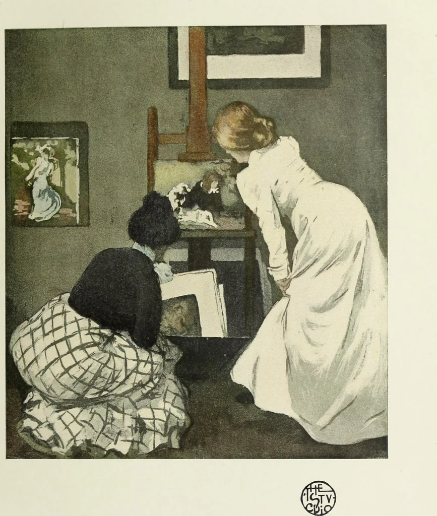 An illustration from Modern etching and engraving, 1902, leaf 150
