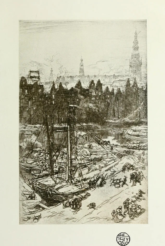 An illustration from Modern etching and engraving, 1902, leaf 158