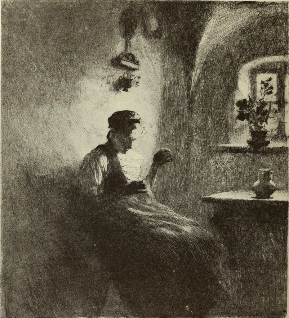 An illustration from Modern etching and engraving, 1902, leaf 211