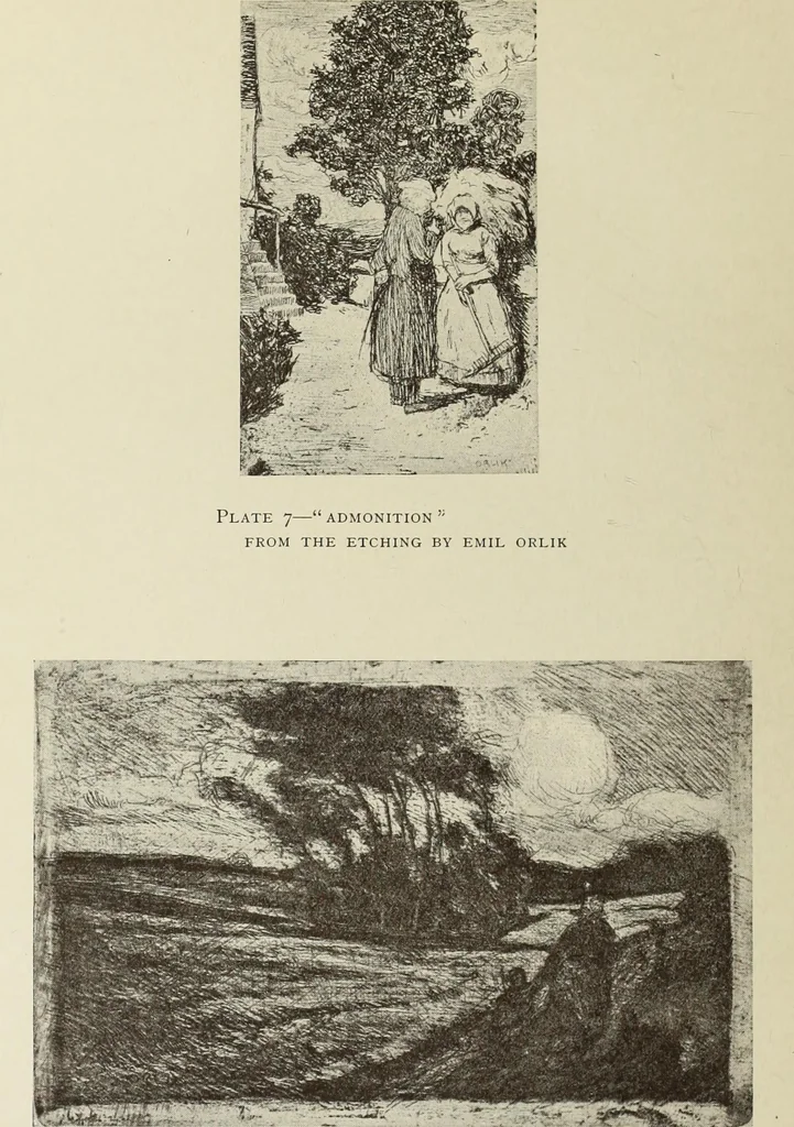 An illustration from Modern etching and engraving, 1902, leaf 215