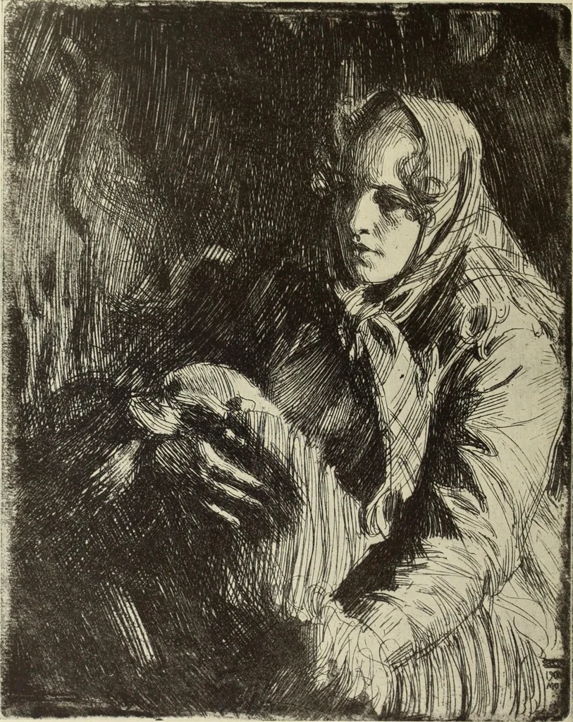 An illustration from Modern etching and engraving, 1902, leaf 275