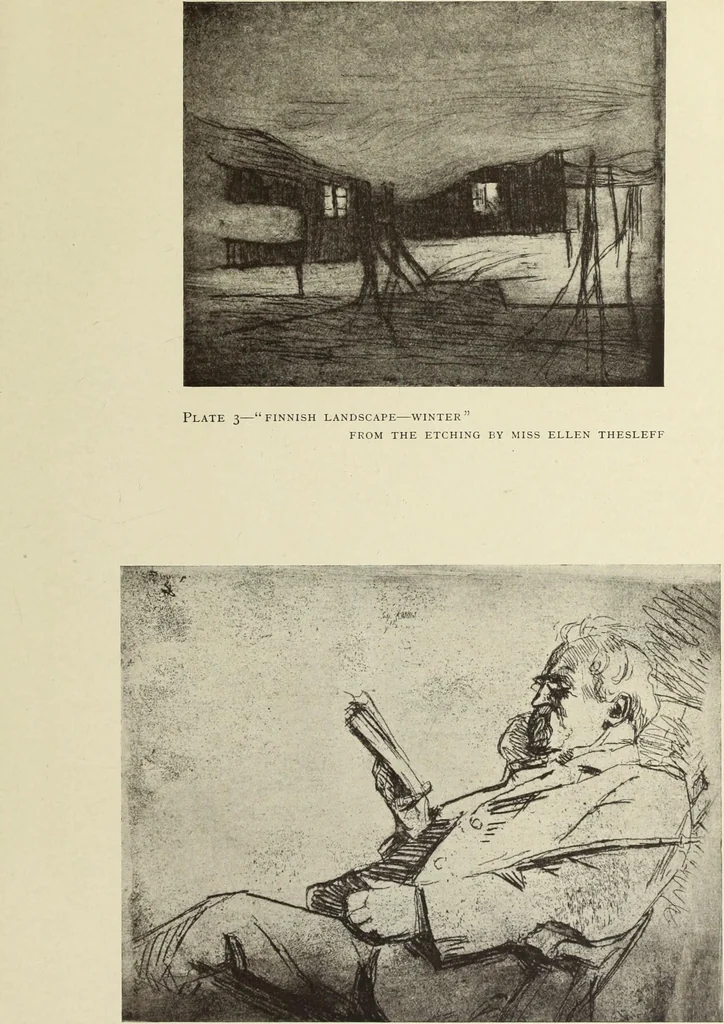 An illustration from Modern etching and engraving, 1902, leaf 276