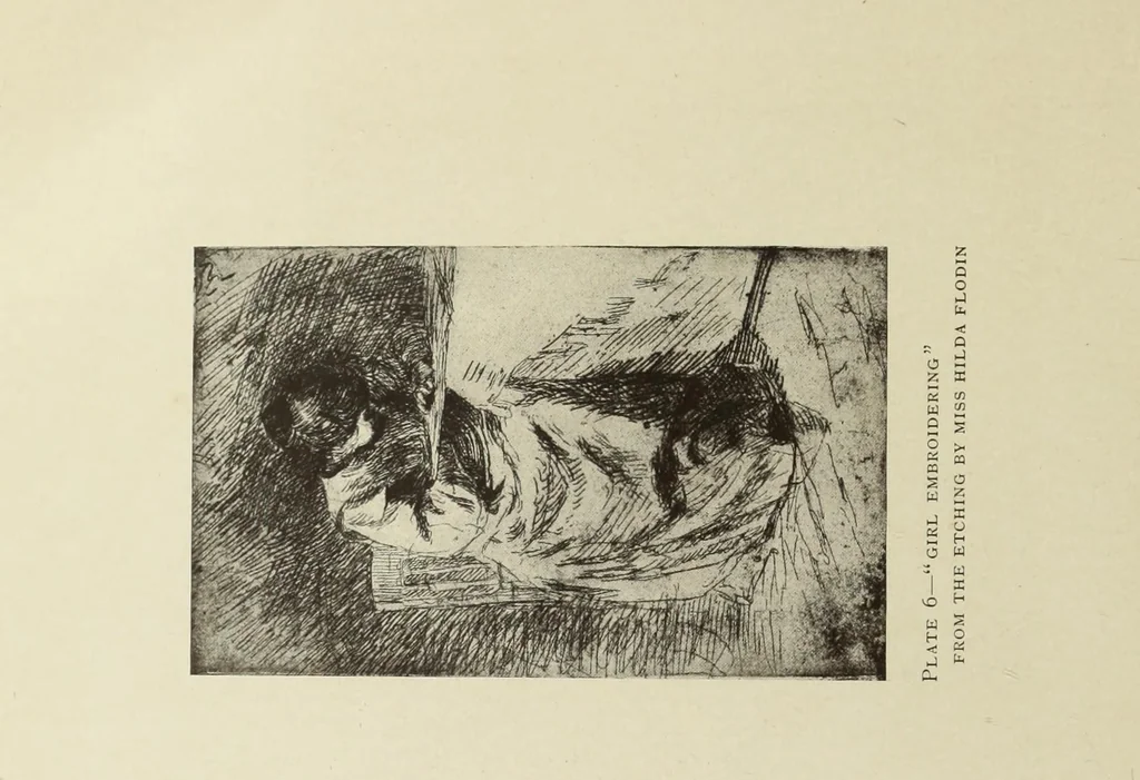 An illustration from Modern etching and engraving, 1902, leaf 277