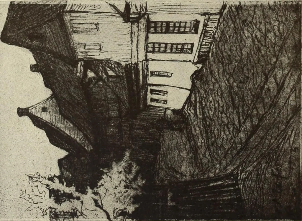 An illustration from Modern etching and engraving, 1902, leaf 279
