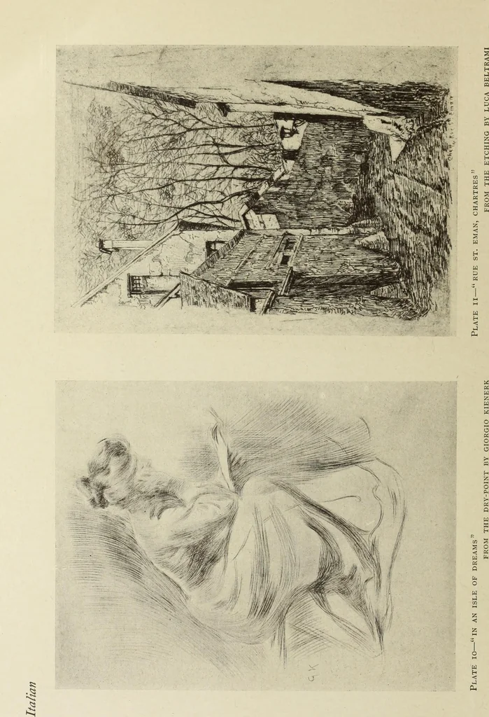An illustration from Modern etching and engraving, 1902, leaf 291