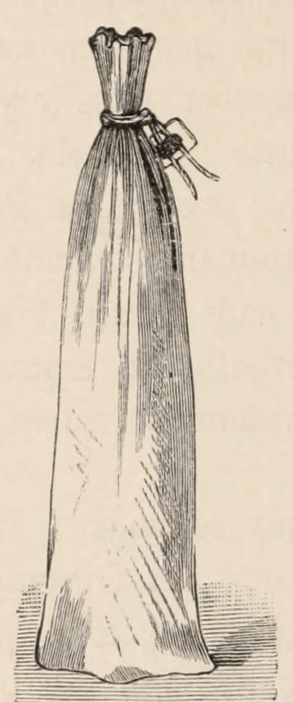 An illustration from Moderne Wunder : natürliche Erklärung der neueren und älteren Geheimnisse der Spiritisten und Antispiritisten, Geistercitierer, Hellseher, Gedankenleser, Heilmedien, Mnemotechniker, Rechenkünstler : sowie der neueren sensationellen Wunder und Darstellungen aus dem Gebiete der Optik, Physik und Mechanik, 1897, leaf 112