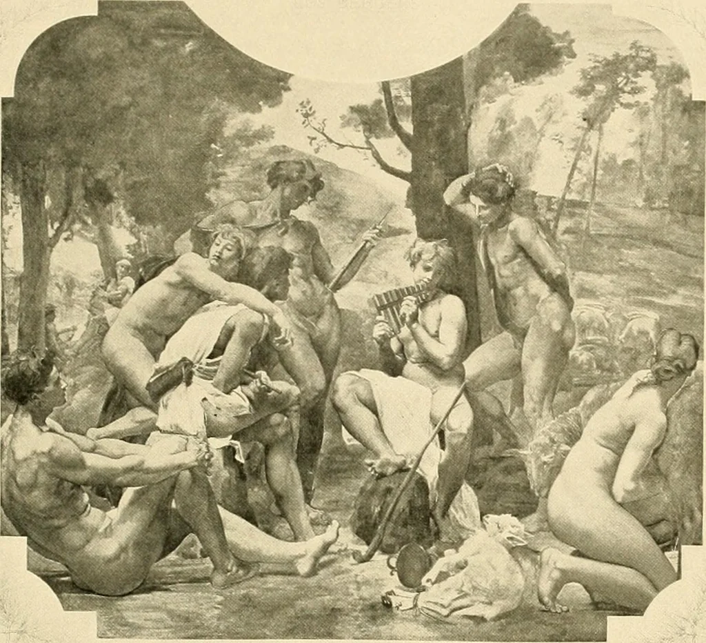 An illustration from Modern french masters; a series of biographical and critical reviews by American artists, 1896, leaf 120