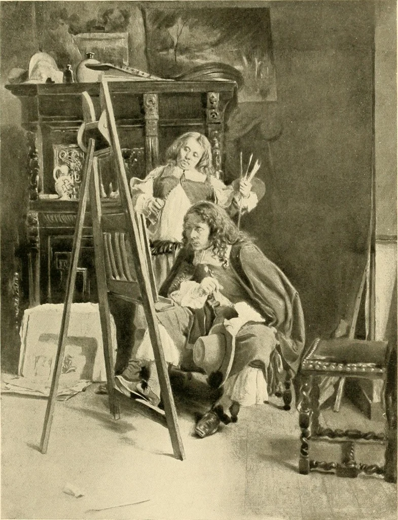 An illustration from Modern french masters; a series of biographical and critical reviews by American artists, 1896, leaf 162