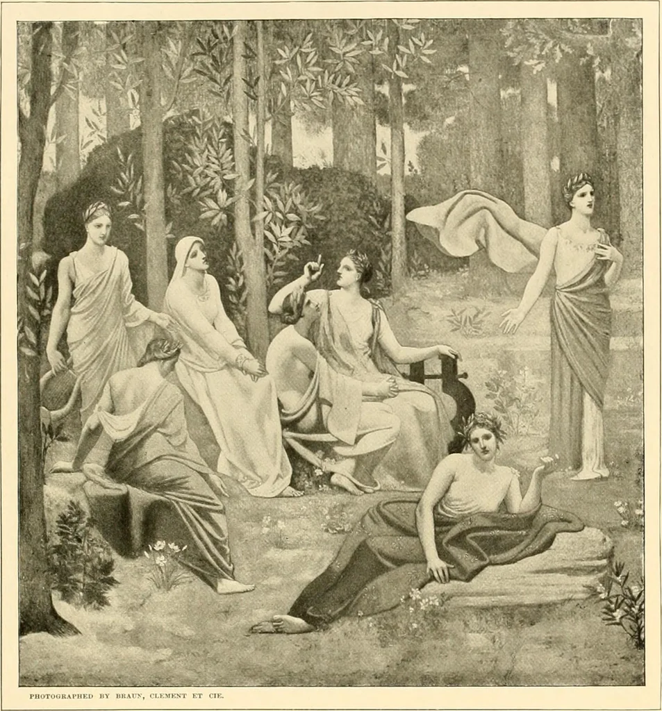 An illustration from Modern french masters; a series of biographical and critical reviews by American artists, 1896, leaf 56