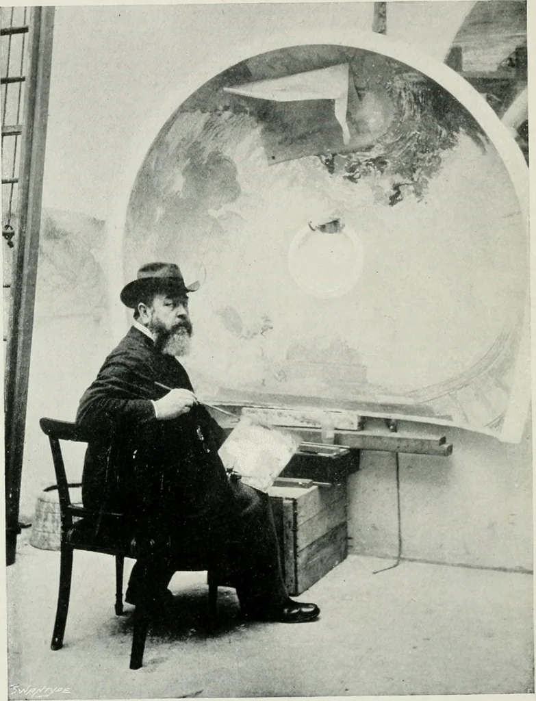 An illustration from Modern French masters, 1904, leaf 129