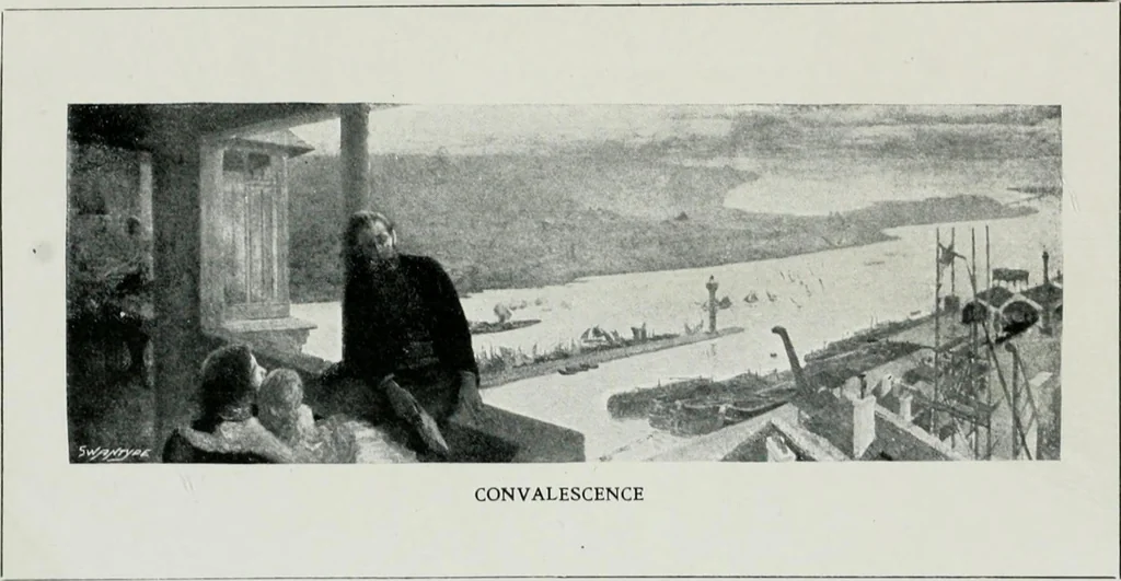 An illustration from Modern French masters, 1904, leaf 132