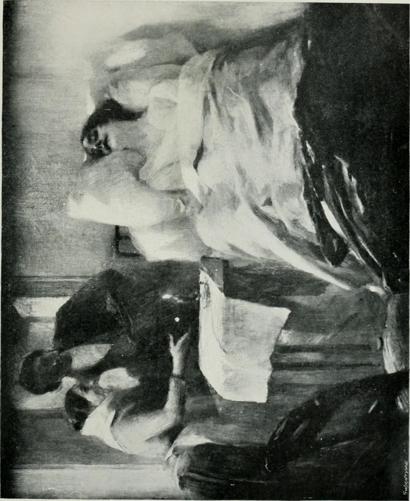 An illustration from Modern French masters, 1904, leaf 144