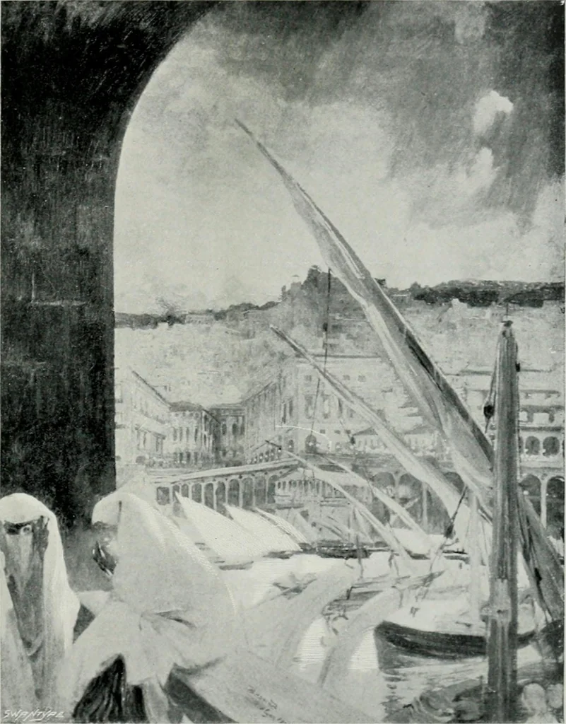 An illustration from Modern French masters, 1904, leaf 156