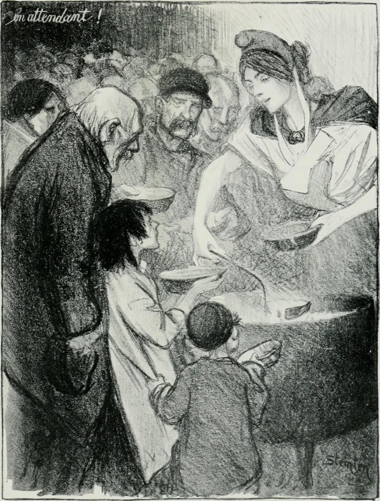An illustration from Modern French masters, 1904, leaf 210