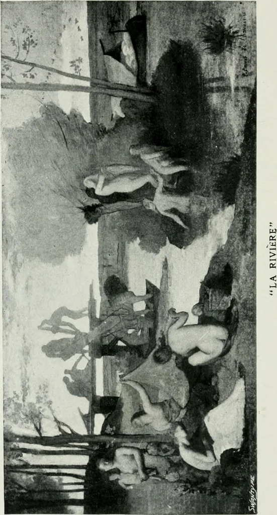 An illustration from Modern French masters, 1904, leaf 43