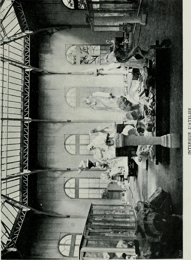 An illustration from Modern French masters, 1904, leaf 92