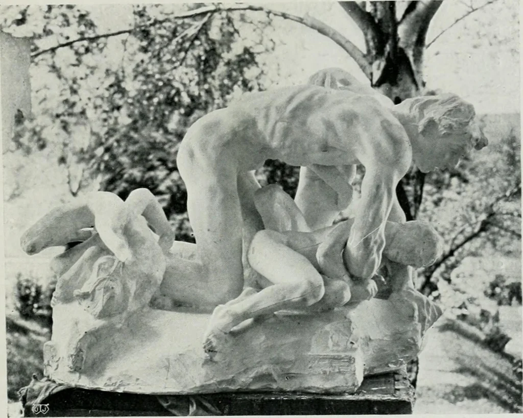 An illustration from Modern French masters, 1904, leaf 98